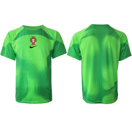 Portugal Goalkeeper Replica Home Stadium Shirt World Cup 2022 Short Sleeve